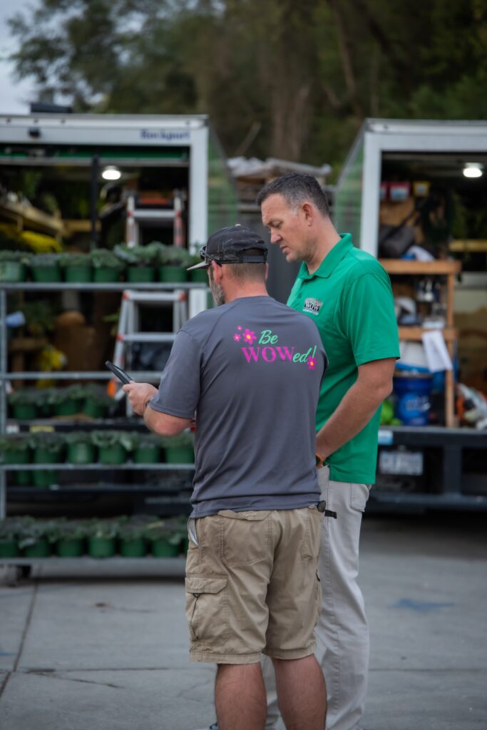 WOW Windowboxes Franchise reviewing the order