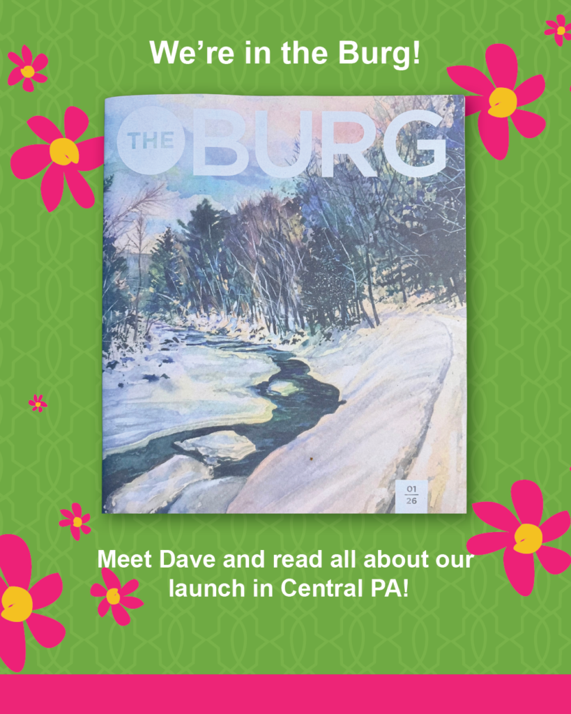 WOW Windowboxes central PA featured in the burg magazine